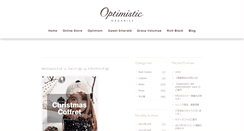 Desktop Screenshot of blog.optimistic-organics.com
